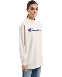 Champion Oversize Logo Cotton Sweatshirt