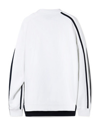 Y/Project Oversized Layered Cotton Jersey Sweatshirt