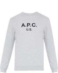 A.P.C. Pcus Cotton Blend Sweatshirt