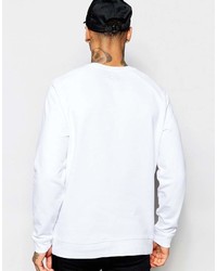 Asos Sweatshirt In White
