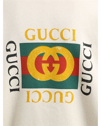 Gucci Tigers Printed Cotton Sweatshirt
