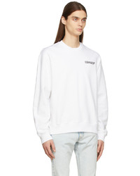 Off-White White Blur Sweatshirt