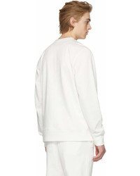 Y-3 White Classic Logo Sweatshirt