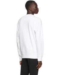 Stone Island White Classic Sweatshirt