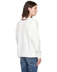 Zegna White Essential Sweatshirt