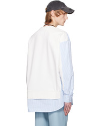 Feng Chen Wang White Layered Sweatshirt