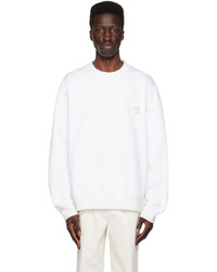 Wooyoungmi White Lenticular Sweatshirt