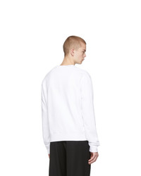Off-White White Logo Sweatshirt