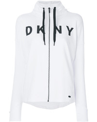 DKNY Zipped Logo Sweatshirt