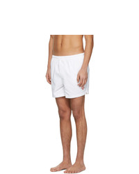 Casablanca White Logo Swim Shorts
