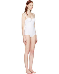 Dolce & Gabbana Dolce And Gabbana White Wired One Piece Swimsuit