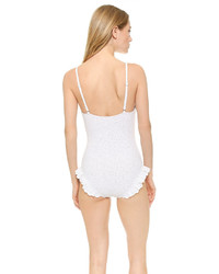Michael Kors Michl Kors Collection Eyelet Underwire Maillot
