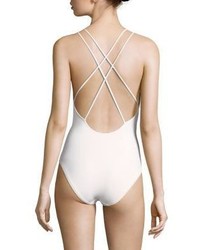 Michael Kors Michl Kors Collection One Piece Strappy Swimsuit