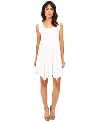 Mod-o-doc Cotton Modal Spandex Asymmetrical Seam Dress