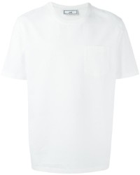 AMI Alexandre Mattiussi Twill Front T Shirt