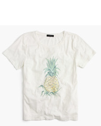 J.Crew Botanical Pineapple T Shirt