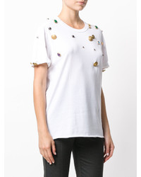 Dolce & Gabbana Button Detail T Shirt