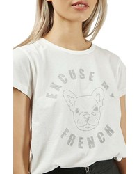 Topshop By Tee Cake Excuse My French Tee