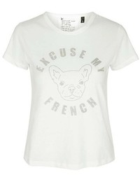 Topshop By Tee Cake Excuse My French Tee