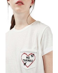Topshop By Tee Cake No Thanks Tee