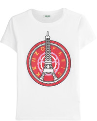 Kenzo Cotton Logo Paris T Shirt