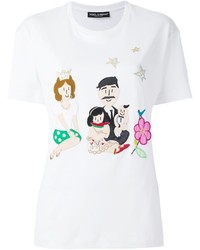 Dolce & Gabbana Family Patch T Shirt