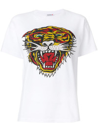 P.A.R.O.S.H. Embellished Tiger T Shirt