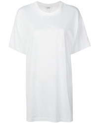 Donna Karan Embossed Logo T Shirt
