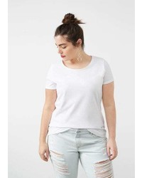 Violeta BY MANGO Essential Cotton T Shirt
