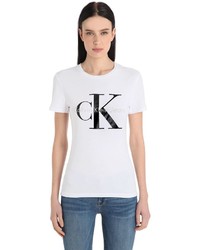 Calvin Klein Jeans Fitted True Icon Jersey T Shirt