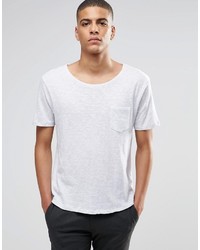 Selected Homme Flase O Neck T Shirt In White