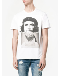 Neil Barrett Hybrid Marble Guevara T Shirt