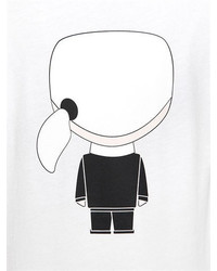 Karl Lagerfeld Ikonik Karl Cotton Jersey T Shirt