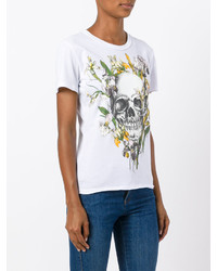 Alexander McQueen Iris Skull T Shirt