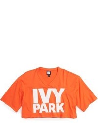 Ivy Park Logo Crop Tee