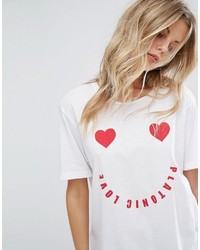 Mango Love Heart T Shirt