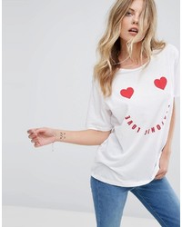 Mango Love Heart T Shirt