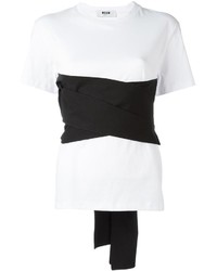 MSGM Belted T Shirt