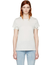Helmut Lang Off White Strappy T Shirt