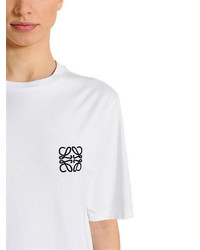 Loewe Oversized Cotton Jersey T Shirt W Logo