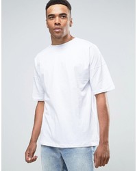Pull&Bear Oversized T Shirt In White