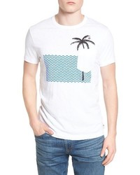French Connection Palm Cotton T Shirt
