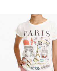 J.Crew Paris Destination Art T Shirt