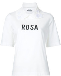 Muveil Rosa Collared T Shirt