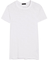 ATM Anthony Thomas Melillo Schoolboy Slub Cotton Jersey T Shirt White