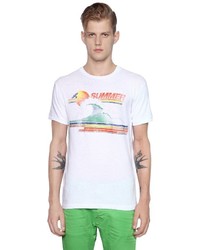DSQUARED2 Slim Fit Summer Cotton Jersey T Shirt