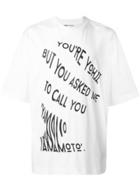 Y-3 Slogan T Shirt