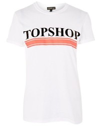 Topshop Slogan T Shirt