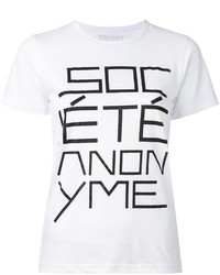 Societe Anonyme Socit Anonyme Logo T Shirt
