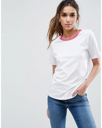 Asos T Shirt With Tipped Detail